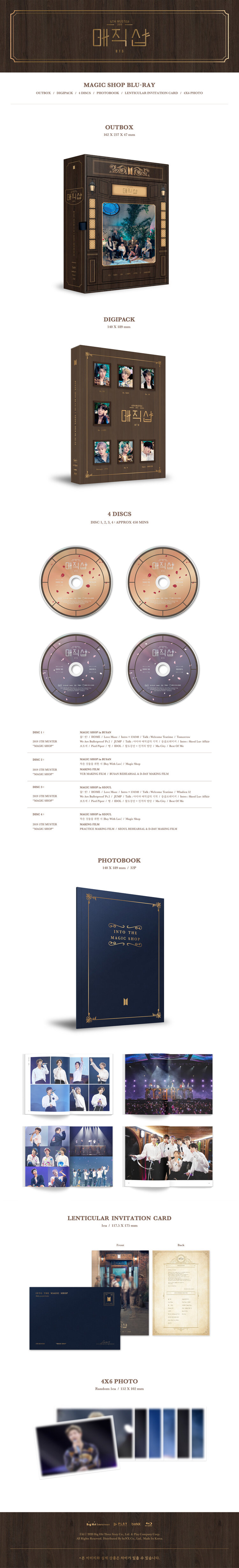 BTS 5th Muster Contents for Blu-ray